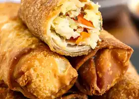 Air Fryer Frozen Egg Rolls recipe