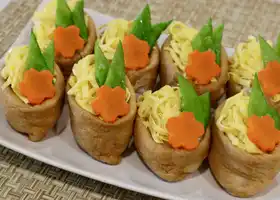 Inari Sushi (spring version) Recipe recipe