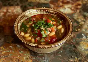Hearty Tomato & White Bean Soup recipe