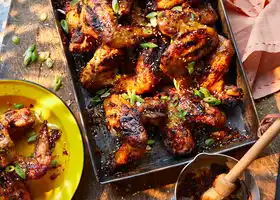 Barbecue chicken wings recipe