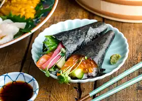 Temaki Sushi (Hand Roll) recipe