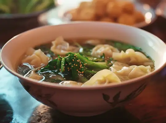 Vegetarian Wonton Soup Recipe