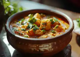 Creamy Tomato and Peas Paneer recipe