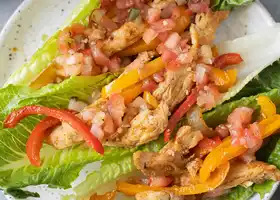 Healthy Chicken Fajitas (Whole30) recipe