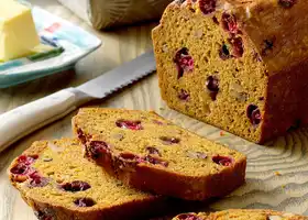 Cranberry Pumpkin Bread recipe