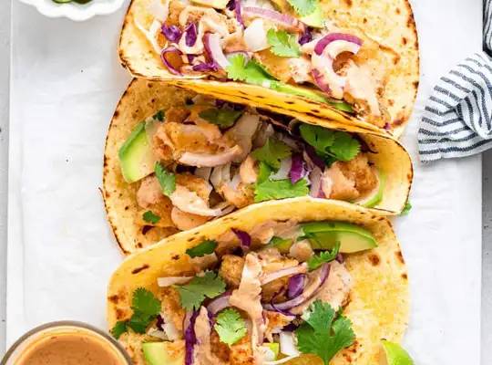 Stashcook | Gluten-Free Pan Seared Crispy Fish Tacos