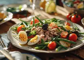 Mediterranean Tuna and Vegetable Salad recipe