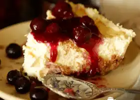 Cherry and White Chocolate Cheesecake recipe