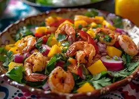 Spicy Citrus Shrimp Salad recipe