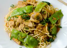 Chinese Noodles with Chicken recipe