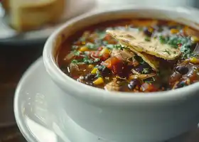 Hearty Chicken and Black Bean Soup recipe