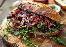 BBQ Beef Brisket Sandwich recipe