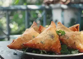 Potato Pea Samosas recipe