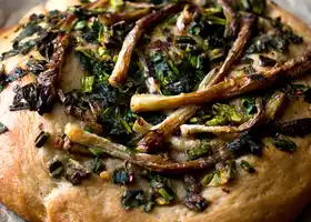 Ramp Focaccia recipe