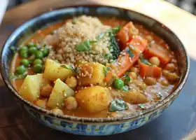 Vegetable Massaman Curry with Quinoa recipe