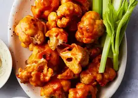 Air Fryer Buffalo Cauliflower recipe