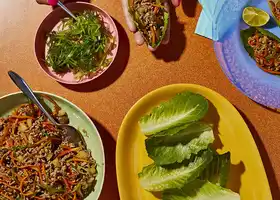 San choy bau (Chinese pork lettuce wraps) recipe