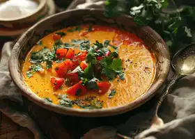 Creamy Coconut Tomato Curry recipe