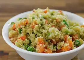 Easy and Healthy Cauliflower Fried Rice Recipe recipe