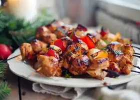 Honey-Glazed Chicken Thigh Skewers recipe