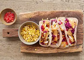 Jamie's fish finger tacos recipe