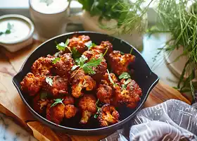 Easy 30 Minute Cauliflower Wings recipe