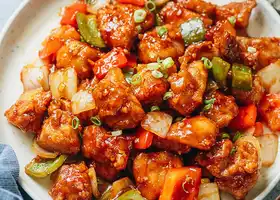 Air Fryer Sweet and Sour Chicken recipe