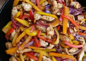 Skillet Chicken Fajitas recipe