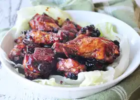 Chicken Wings in Honey BBQ Sauce recipe