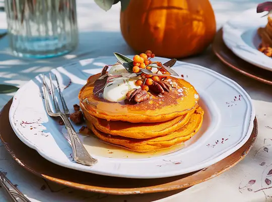 Gluten Free Pumpkin Pancakes Recipe