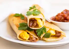 Fried Breakfast Tacos Recipe recipe