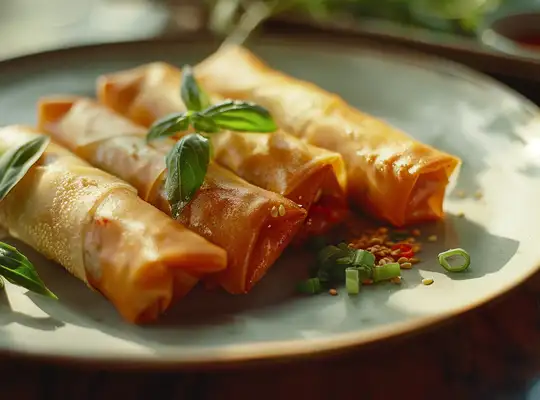Stashcook | Crispy Chicken Spring Rolls