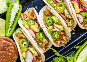 Instant Pot Chicken Tacos recipe