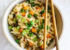 Cauliflower Fried Rice - Easy & Healthy! recipe