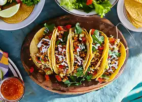 Easy 30 Minute Vegetarian Tacos recipe