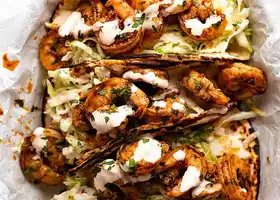 Prawn Tacos (Shrimp) - with Chipotle Lime Marinade recipe
