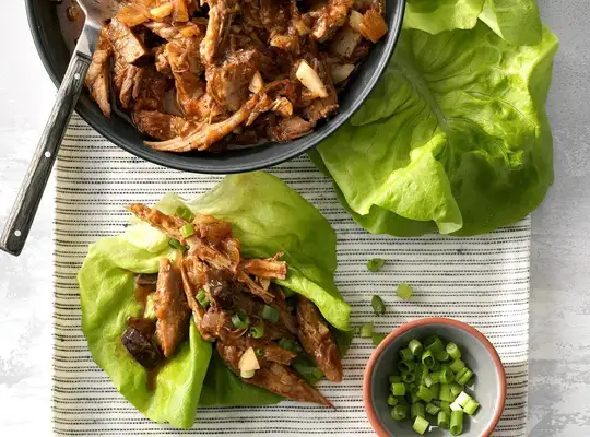 Stashcook | Luau Pork Lettuce Wraps