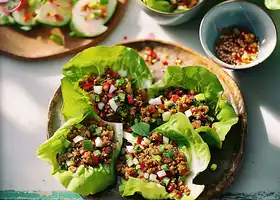 Pork Lettuce Wraps recipe