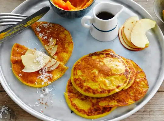 Stashcook | Pumpkin pancakes recipe