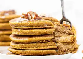 Healthy Gluten-Free Pumpkin Pancakes recipe