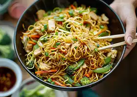 Chicken Lo Mein recipe