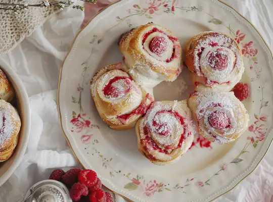 Stashcook | Raspberry Cream Cheese Rolls