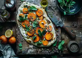 Roasted Carrot and Cumin Flatbreads recipe