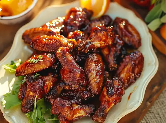 Easy 30 Minute BBQ Chicken Wings Recipe