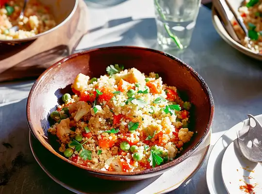 Gluten Free Cauliflower Fried Rice Recipe