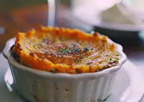 Hearty Veggie Shepherd's Pie with Sweet Potatoes recipe