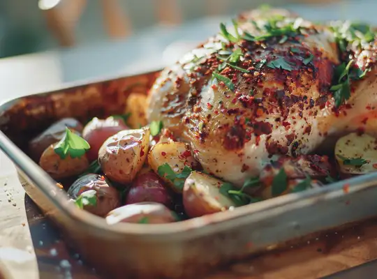 Stashcook | Spicy Harissa Roast Chicken