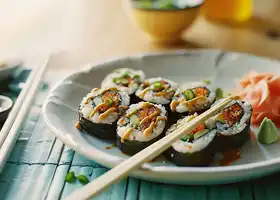 Ovo Lacto Vegetarian Sushi recipe