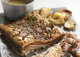 Fennel rubbed pork belly recipe