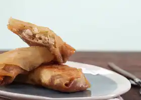 BBQ Egg Rolls recipe